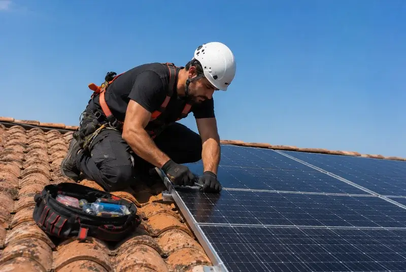 Maintenance et monitoring de panneaux solaires à Wilwisheim